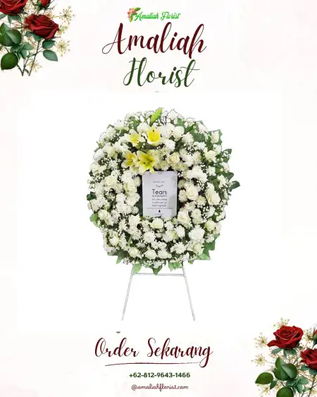 Krans Bunga Duka Cidaun